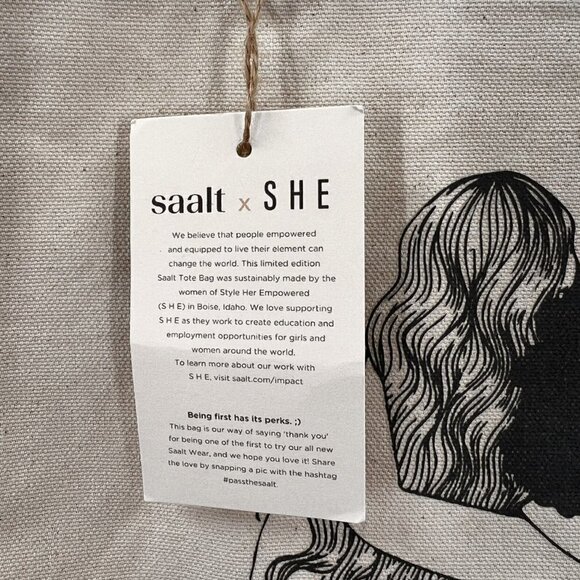 Saalt Wear Tote Bag - Picture 3 of 7